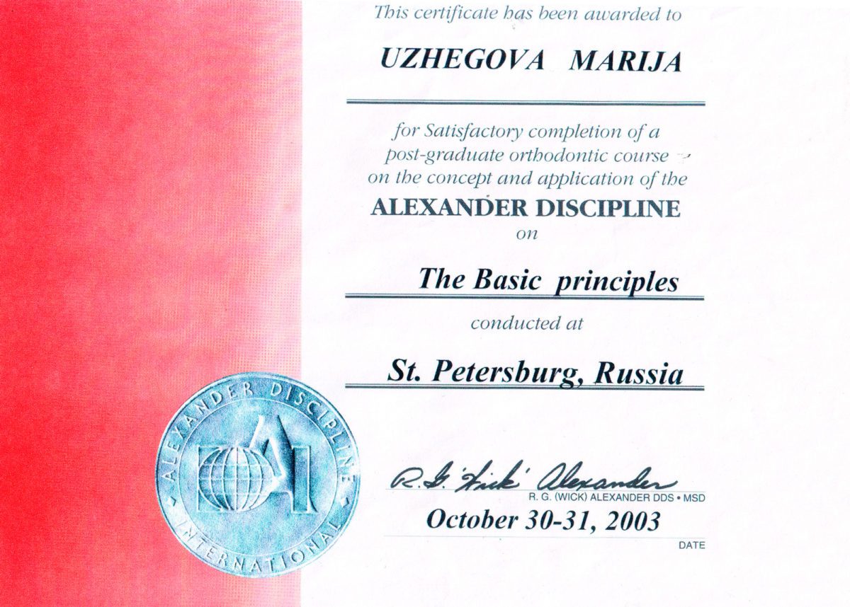 Сертификат 1